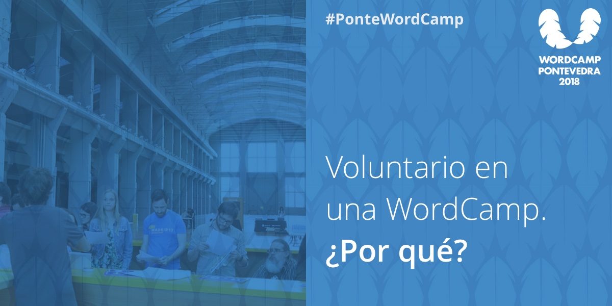 Voluntario en una WordCamp